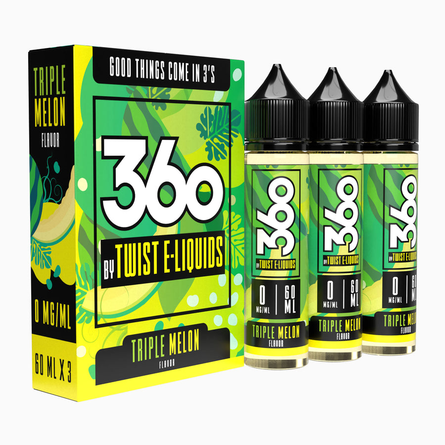 360 Triple Melon By Twist E-liquids