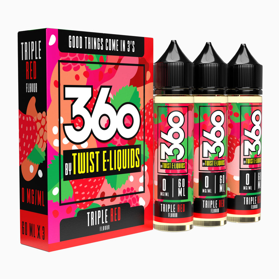 360 Triple Red By Twist E-liquids